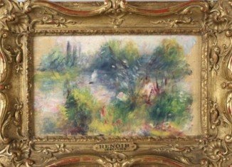 An artwork by French master Pierre-Auguste Renoir bought at a flea market in the US may turn out to be a rare bargain