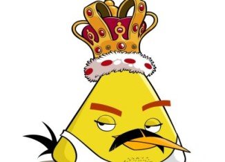 Freddie Mercury as an Angry Birds character
