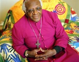 Archbishop Desmond Tutu has said that Tony Blair and George W. Bush should be taken to the International Criminal Court in The Hague over the Iraq war