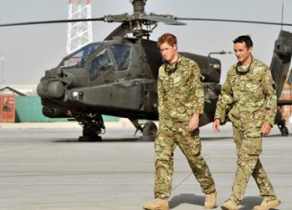 Captain Wales, as Prince Harry is known in the military, has been deployed to Afghanistan for four months