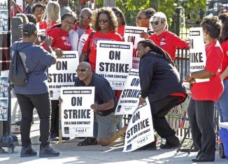 Chicago teachers strike began when talks broke down over issues including pay and teacher evaluation