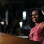 Michelle Obama backs President Barack Obama at Democratic convention in North Carolina