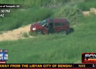 Fox News on Friday was covering a high-speed chase that began in Phoenix, Arizona, using a live helicopter shot
