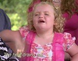 Honey Boo Boo smudges make-up as family portrait turns sour in season finale