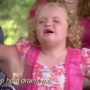 Honey Boo Boo smudges make-up at 101°F heat