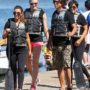 Kim Kardashian and her family prepare to compete in the Miami Dragon Boat Festival