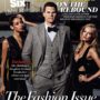 Kris Humphries poses with two girls in new photoshoot for Page Six magazine