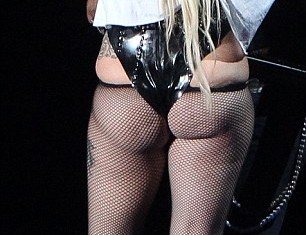 Lady Gaga has been showing off a more curvaceous figure lately during her Born This Way tour