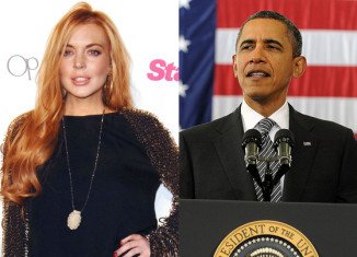 Lindsay Lohan encouraged President Barack Obama to consider lowering taxes for the one-percenters listed on the Forbes Magazine millionaires’ list