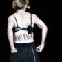 Madonna unveils huge Obama tattoo on her back during New York concert