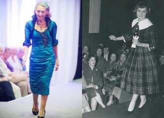 Mario Finlayson looked as though she’d never been away as she made a triumphant return to the runway at the age of 80