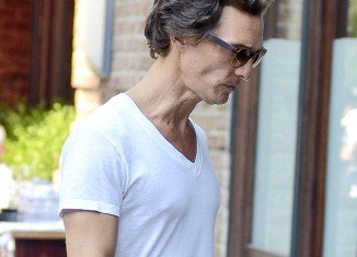 Matthew McConaughey appeared thinner than ever as he returned to his Manhattan hotel on Thursday