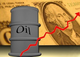 Oil prices rose for the eighth session in a row, with Brent crude trading near a four-month high