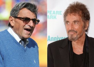 Penn State football coach Joe Paterno is about to be immortalized in a new movie starring Al Pacino