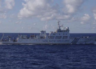 Six Chinese surveillance ships have entered waters near islands claimed by both Japan and China