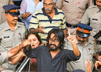The arrest of Indian anti-corruption cartoonist Aseem Trivedi on charges of sedition has sparked off criticism