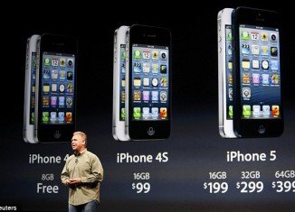 iPhone 5 will cost the same price as the iPhone 4S, $199 to $399 depending on size