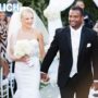 Angela Unkrich and Alfonso Ribeiro in first wedding picture