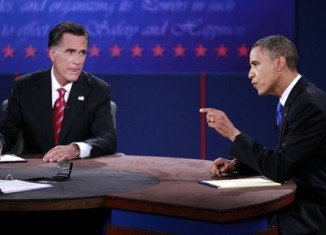 Barack Obama and his challenger Mitt Romney have battled over national security in the third and final presidential debate at Boca Raton