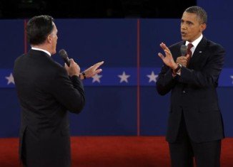 Barack Obama has hit out at Republican Mitt Romney during a feisty 90-minute encounter in the second of three presidential debates