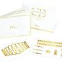 Dior Grand Bal Golden Tattoos: 24-carat gold temporary tattoos created by Camille Miceli