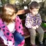 Delilah and Gabriel: sister, 4, gives younger brother, 2, a stern dressing down for spitting in hit YouTube video