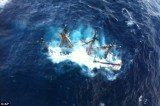 HMS Bounty crew was forced to abandon ship off North Carolina coast as it became caught in raging seas near the eye of Hurricane Sandy