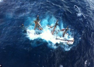 HMS Bounty crew was forced to abandon ship off North Carolina coast as it became caught in raging seas near the eye of Hurricane Sandy