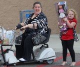 Honey Boo Boo stepped out in a pair of strappy silver heels as she joined her family for a family shopping trip to Walmart