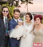 Jack Osbourne and Lisa Stelly married in a lavish ceremony at the Four Seasons Resort in Hawaii
