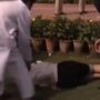 Julia Gillard falls over at Gandhi Memorial in New Delhi