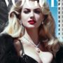 Kate Upton on her very first Vogue cover