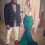 Kim Kardashian dressed as mermaid for Halloween party with Kanye West