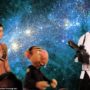 Kim Kardashian dressed as Princess Leia and Kanye West as Stormtrooper in 2008 failed sketch