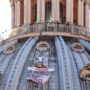 Marcello Di Finizio scales St Peter’s Basilica in anti-EU protest
