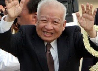 Norodom Sihanouk died at a hospital in Beijing after having a heart attack