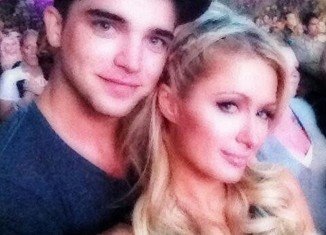 Paris Hilton was linked to River Viiperi for the first time in September