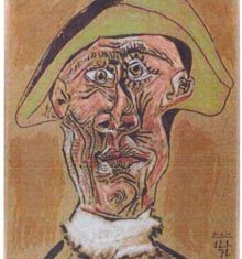 Picasso's Tete d'Arlequin