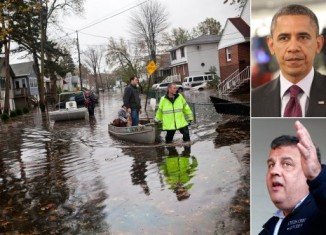 President Barack Obama is visiting the state of New Jersey, to survey the devastation two days after Hurricane Sandy made landfall nearby