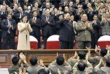 Ri Sol-ju made her public appearance joining Kim Jong-un at a football match and a musical concert on Monday