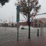 Atlantic City under water ahead of Hurricane Sandy approach