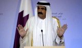 Sheikh Hamad bin Khalifa Al Thani is expected to launch a $254 million construction project to help rebuild the war-torn Palestinian territory