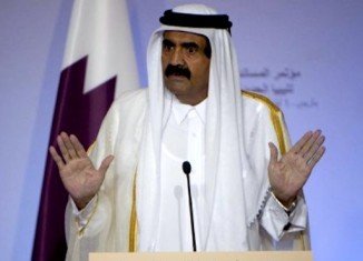 Sheikh Hamad bin Khalifa Al Thani is expected to launch a $254 million construction project to help rebuild the war-torn Palestinian territory