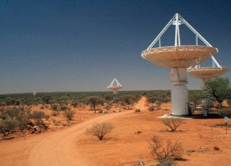 The ASKAP in Western Australia's outback has 36 antennas with a diametre of 12 m each