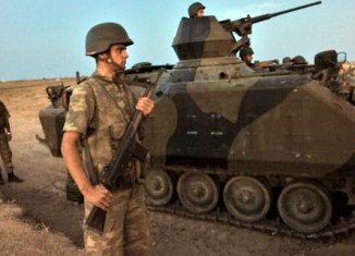 Turkey has fired into Syria for a fourth day after a Syrian mortar landed near Akcakale
