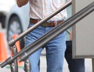 A shrinking Matthew McConaughey reported for his first day on the New Orleans set of The Dallas Buyers Club Sunday