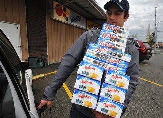 As the future of Twinkies hangs in the balance, fans of the fatty treat are desperately stockpiling their favorite snack