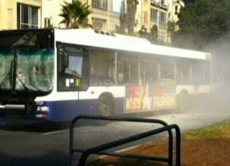 At least 21 people have been injured in an explosion on a bus in Tel Aviv, in what one Israeli official described as a terrorist attack