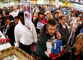 Black Friday falls on the day after Thanksgiving and has earned the reputation of being the busiest shopping day of the year