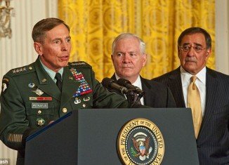 CIA Director David Petraeus resigned on Friday November 9 citing an extramarital affair